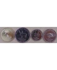 Уганда 50, 100, 200, 500 шиллингов 2012-2015 UNC. арт. 2963