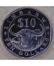 Зимбабве 10 долларов 2003. арт. 5205-115000